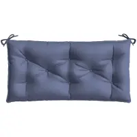 vidaXL Tuinbankkussen 110x50x7 cm oxford stof marineblauw