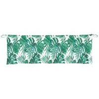 vidaXL Tuinbankkussen 150x50x7 cm oxford stof bladpatroon