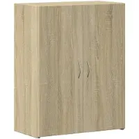 vidaXL Archiefkast 60x32x77,5 cm bewerkt hout sonoma eikenkleurig