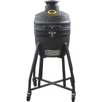 GRLLR Ember Classic 16 Onderstel Charocal Black Kamado BBQ Mat Zwart Trolley Stand