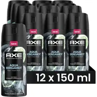 Axe - Deodorant - Spray - Aqua Bergamot - 150ml x 12