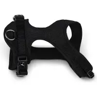 Vadigran harnasZWART medium nek 40 cm - romp 33-55 cm in mesh romp verstelbaar