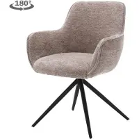 Tower Living Fondo swivel armchair - Taupe (Taupe, 63x85x62cm)