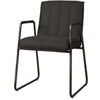 Tower Living Santo armchair - anthracite (Antraciet, 53x85x61cm)