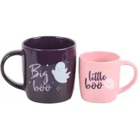 Something Different - Big Boo Little Boo Family Mok/beker - Paars/Roze