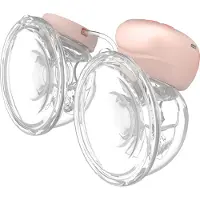 Babyono Double Twinny Hands-free Portable Electric Breast Pump Transparant