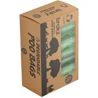 Brekz biologisch afbreekbare poepzakjes (6x15 stuks) 3 verpakkingen