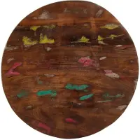 Super Merchant Tafelblad rond Ø 40x1,5 cm massief gerecycled hout