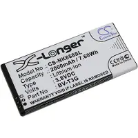 123accu Nokia BV-T3G accu (2000 mAh, huismerk)