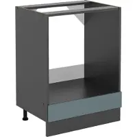 Vicco R-Line Ovenombouwkast – 60 cm, WB Antraciet Blauw-grijs