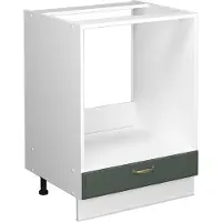 Vicco Fame-Line Ovenombouwkast – 60 cm, WB Antraciet Groen-Goud Landhuis