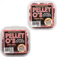 Sonubaits Pellet O’s Pre-Drilled Pellet 14mm – Voorgeboorde Pellet Hookbaits voor Specimen Vis - Smaak : Krill