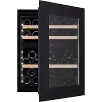 Wine Klima D33-SV78-PUSH - Wijnklimaatkast - Inbouw - 2 Zones - 33 flessen