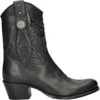 Sendra leren cowboylaarzen zwart female | Maat: 39