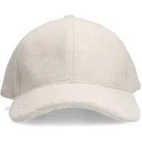 Manfield Grijze stoffen pet | Maat adult
