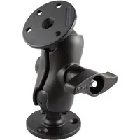 Ram Mounts Dubbele Bal Montage met Twee Grote Ronde Platen - D Maat Kort RAM-D-101U-C