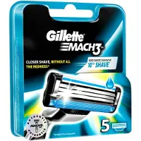 Gillette Mach 3 - 5 stuks - Scheermesjes