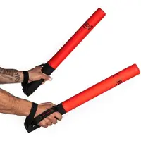 Everlast Powerlock Boxing Sticks - Rood