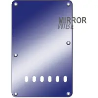 Boston BP-213-MU back plate, string spacing 11,2mm, 2 ply, standard Stallion, 86x138mm, mirror blue