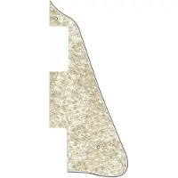 Boston LP-413-PW pickguard, LP-model, standard, 4 ply, pearl white