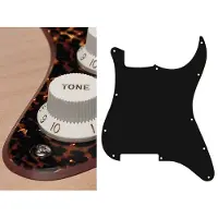 Boston ST-200-RBP pickguard, Stallion, no holes (only screw holes), 2 ply, tiger brown pearl
