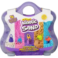 Kinetic Sand Playset Castle Case Paars Kinderen