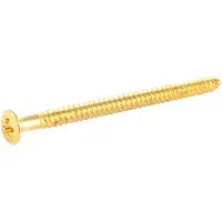 AllParts GS3312002 soapbar pickup montageschroeven 4 x 38 mm – goud (4 stuks)