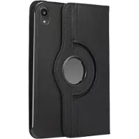 Rico Vitello Hoesje Geschikt voor Apple iPad 6 mini 8.3 inch 360° Draaibare Wallet case /flipcase stand/ hardcover achterzijde/ kleur Zwart