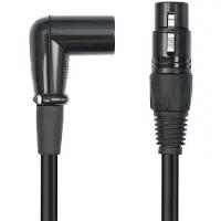 Dolphix XLR (m) haaks - XLR (v) audiokabel | 0,50 meter