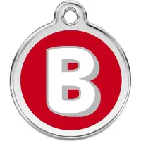 Red Dingo Hondenpenning 20 mm letter B