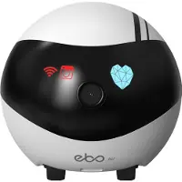 Enabot EBO X thuisgezelschapsrobot, huisdierbewaking, interactie op afstand, beveiliging binnenshuis, slimme zorg