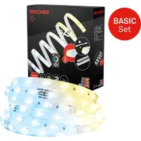 Briloner Pimp Your Stripe startersset LED Strip 2m, CCT, afstandsbediening