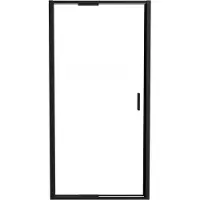 Luca Varess Vidor In douche draaideur 100 cm x 190 cm Helder glas mat zwart profiel