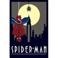 Marvel Poster Marvel Deco Spider-Man Hanging 61x91,5cm