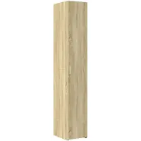 vidaXL Hoge kast 30x42,5x185 cm bewerkt hout sonoma eikenkleurig