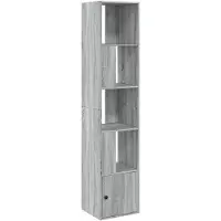 vidaXL Boekenkast 40x36x189 cm bewerkt hout grijs sonoma eikenkleurig