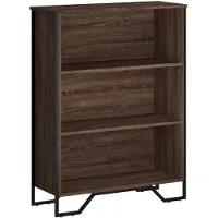 vidaXL Boekenkast 80x31x106 cm bewerkt hout bruin eikenkleurig
