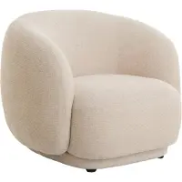 Light & Living Fauteuil 93x87x73 cm Ovito crème