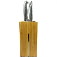 Diamant sabatier riyouri messenblok hout 4-delig inclusief santokumes