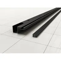 Wiesbaden Skyline Muurprofiel - met magneetstrip - voor nisdeur - mat zwart 20.3739
