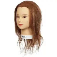 Sibel - Oefenhoofd - Isaline - Echt Haar - 15-30 cm