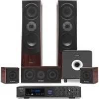 Home cinema set - - Incl. 5 speakers & actieve subwoofer - Bluetooth en mp3 speler