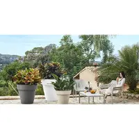 Intergard Bloembak plantenbak bloempot rond 80cm