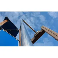 Intergard Brandweerpaal 300cm voor speeltoestellen speelplaatsen RVS