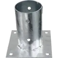 Intergard Voetsteun paalvoet tuinscherm paalhouder rondhout 101mm