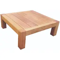 Intergard Loungetafel hardhout 68x68cm