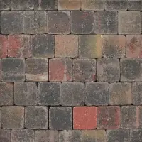 Intergard Trommelstenen of koppelstones bont 10x10x6cm (m2)