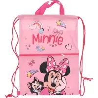 Minnie mouse Gymtas met rits - Zwemtas - 40 cm - Roze - Voor Kinderen