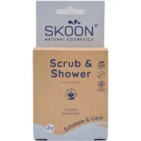 Skoon Scrub & Shower Bar Jojoba & Shea Butter 90 Gr