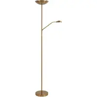 Lucide ZENITH - Leeslamp - LED Dimbaar - 3000K - Mat Goud / Messing